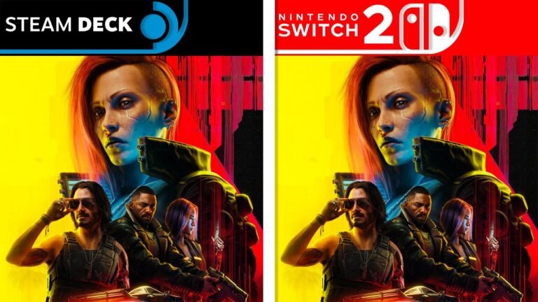 Cyberpunk 2077 | Switch 2 vs Steam Deck